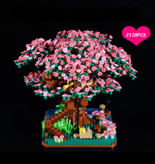 2,008-Piece DIY Cherry Blossom Tree House