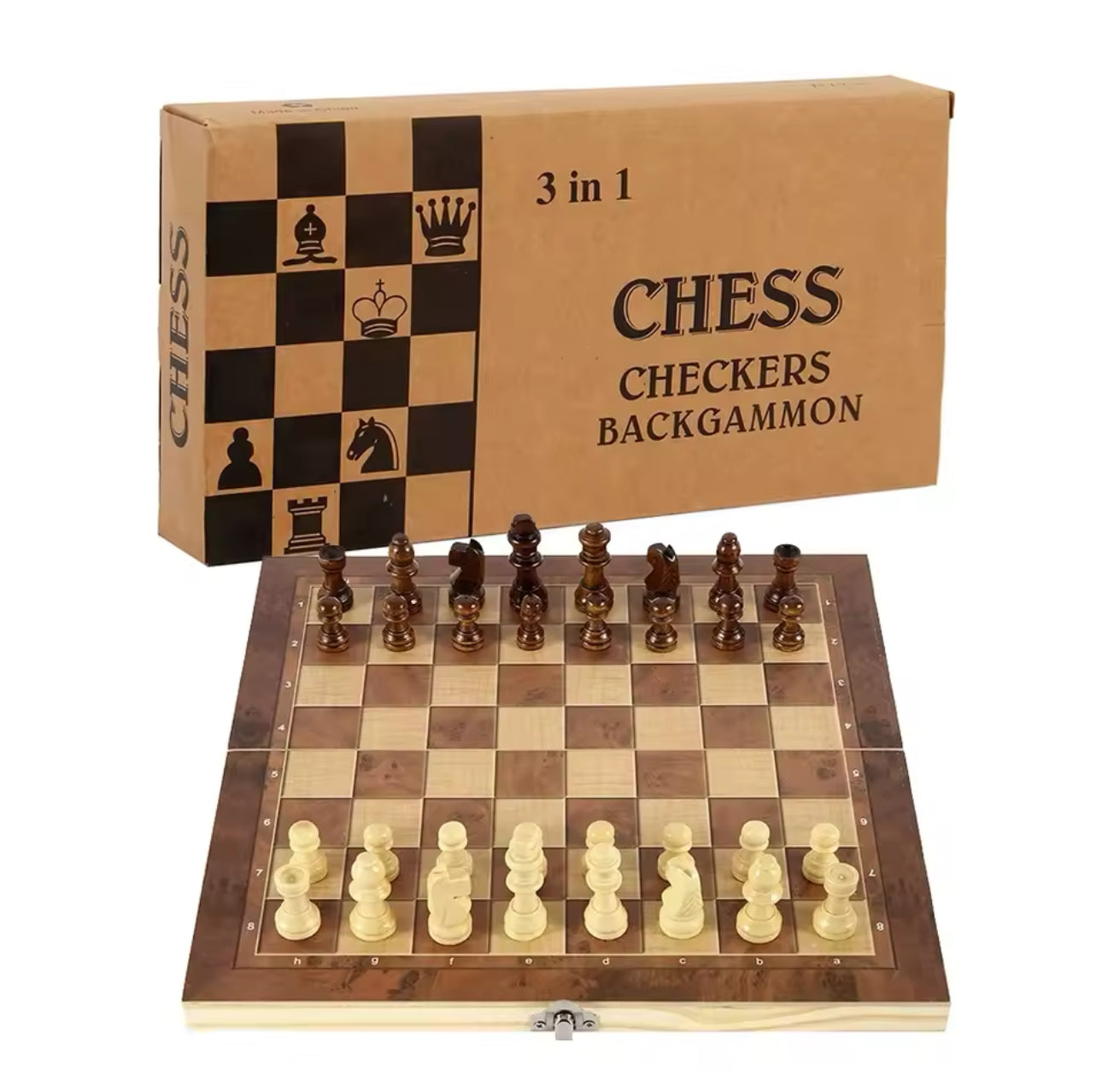 The Ultimate 3-in-1 Chess Board