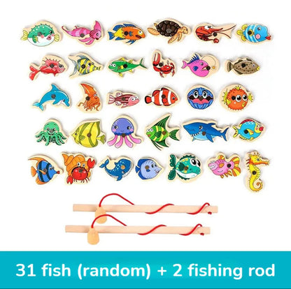 Interactive Magnetic Fishing Game For Children