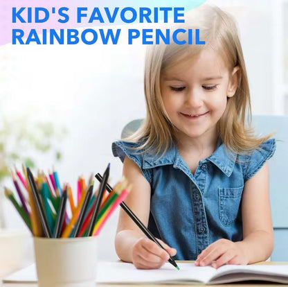 12-Pack Rainbow Pencils