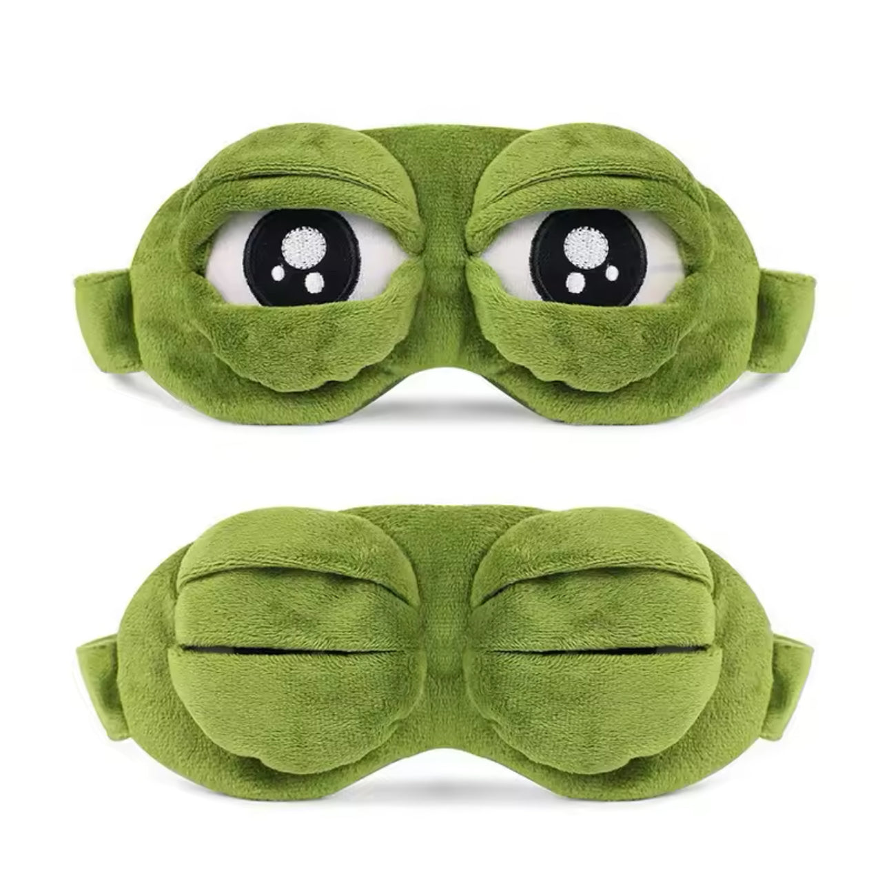 Soft 3D Frog Sleep Mask