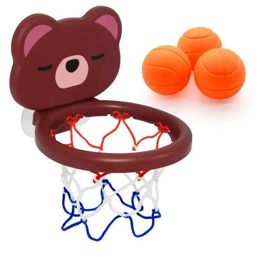 Cute Mini Bear Basketball Hoop