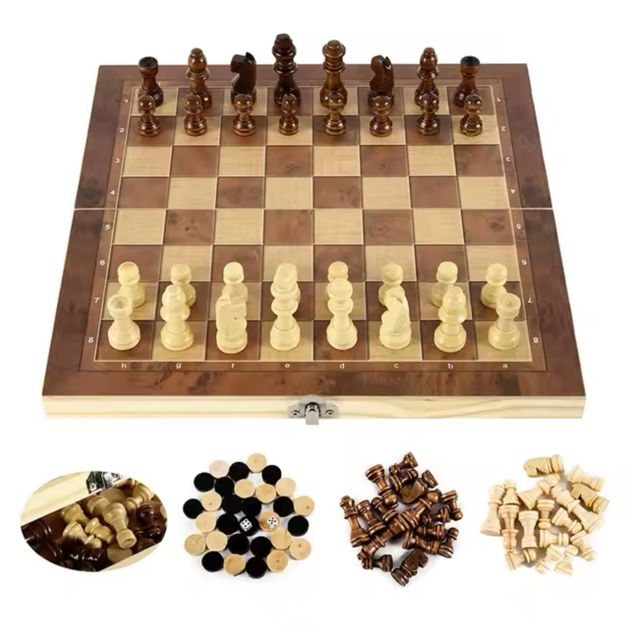 The Ultimate 3-in-1 Chess Board