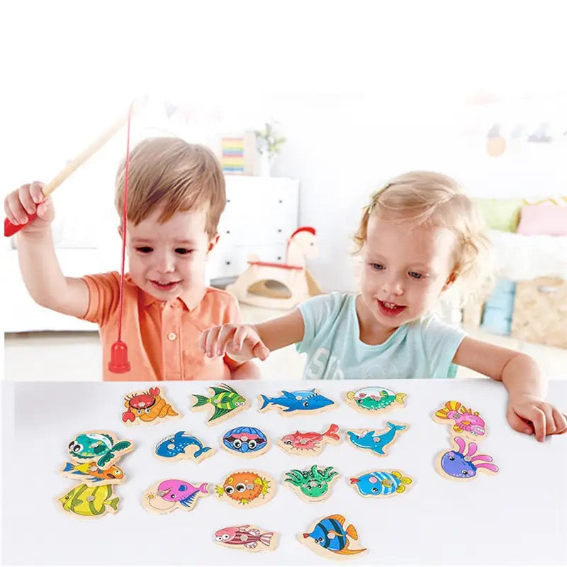 Interactive Magnetic Fishing Game For Children