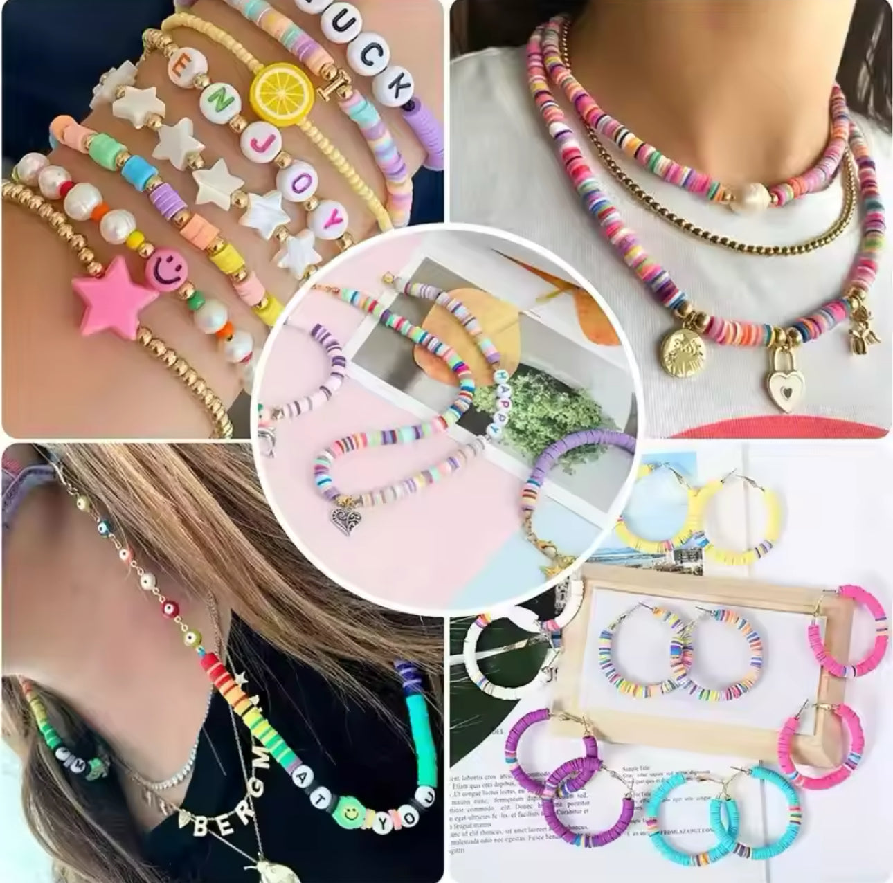 DIY Bracelet, Necklace & Earrings Making Kit