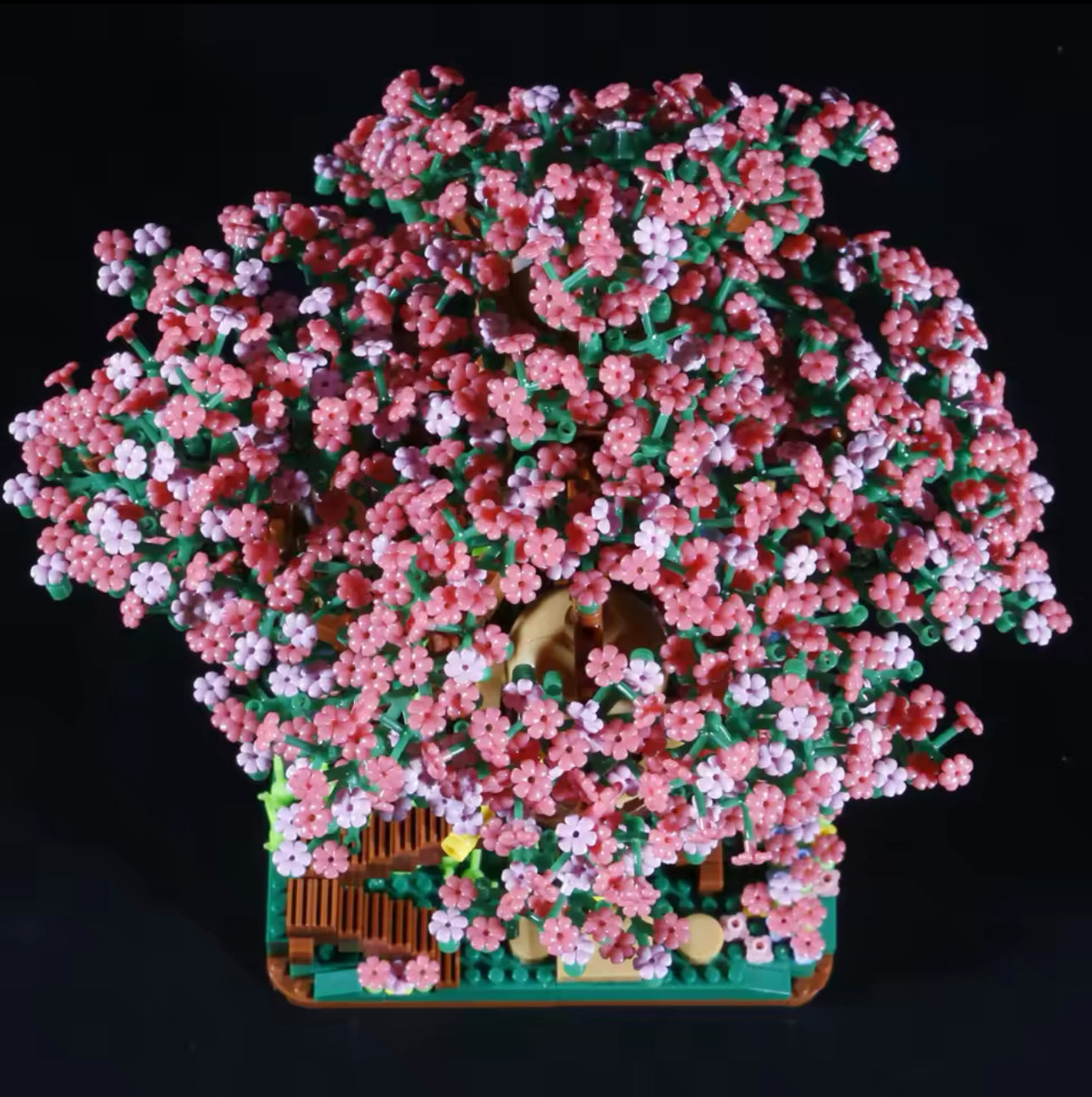 2,008-Piece DIY Cherry Blossom Tree House