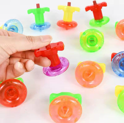 Classic Colourful Spinning Tops