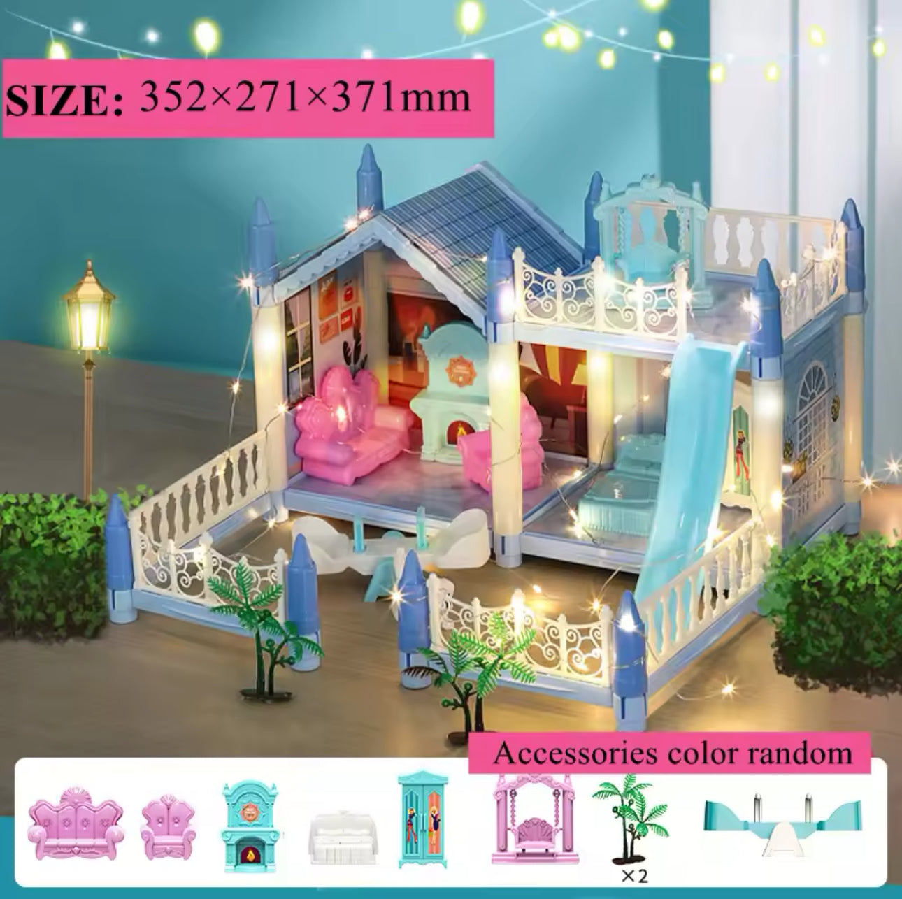 Beautiful 3D DIY Princess Castle