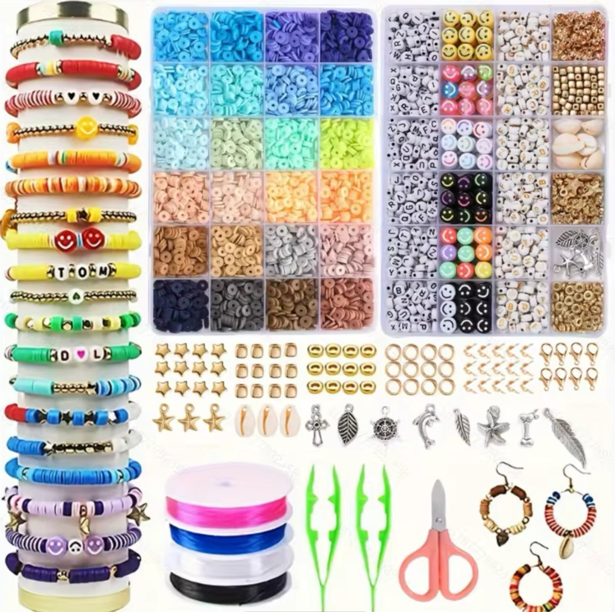 DIY Bracelet, Necklace & Earrings Making Kit