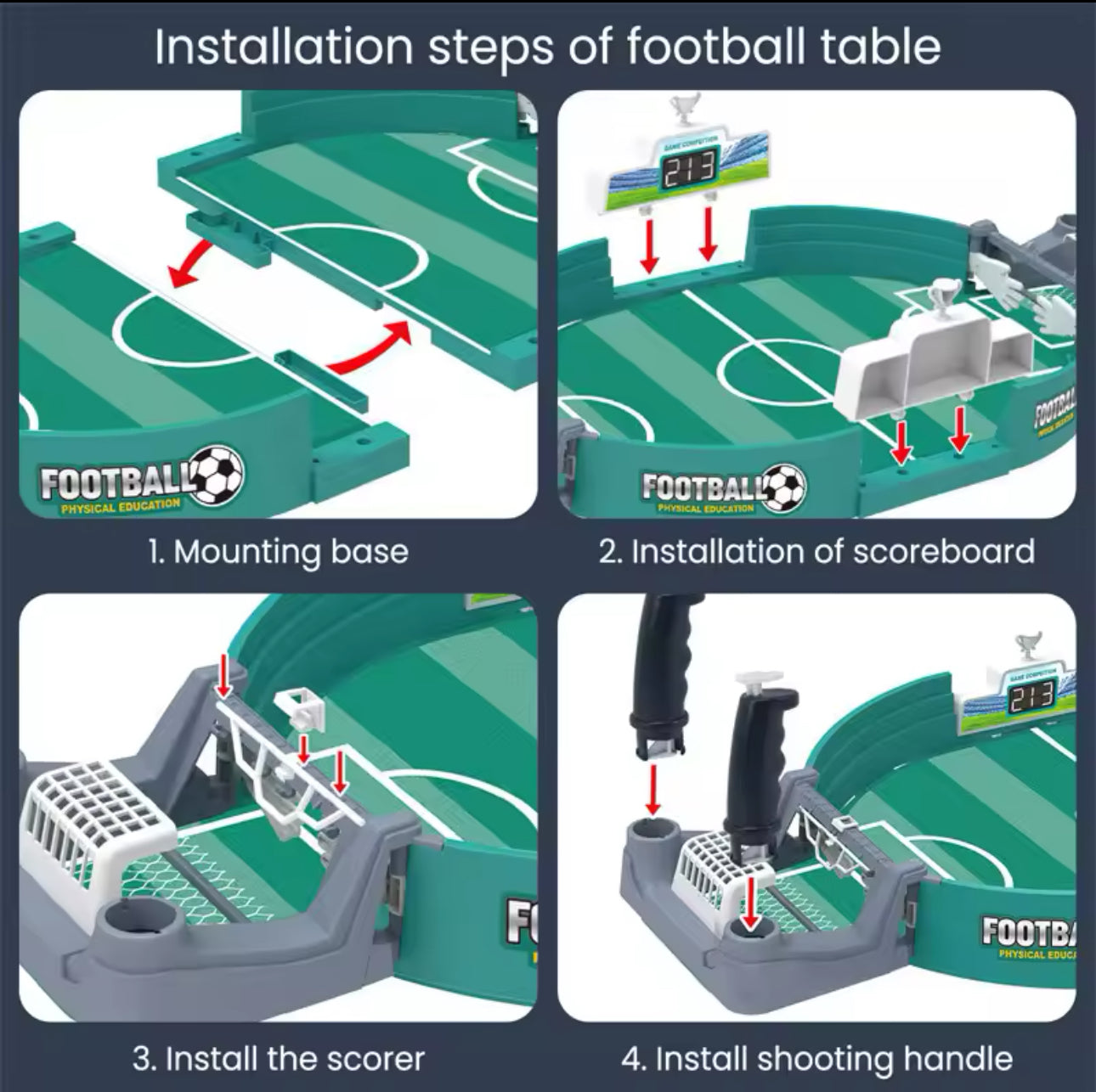 Fun Tabletop Football/Soccer Game