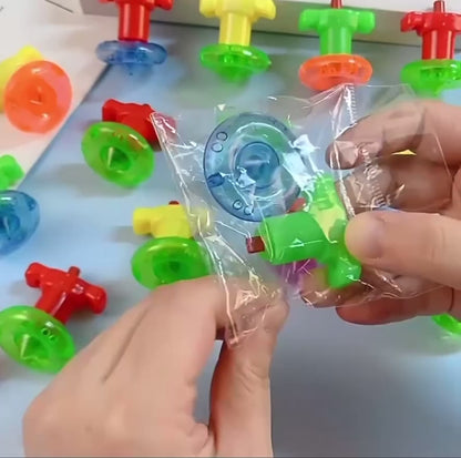 Classic Colourful Spinning Tops